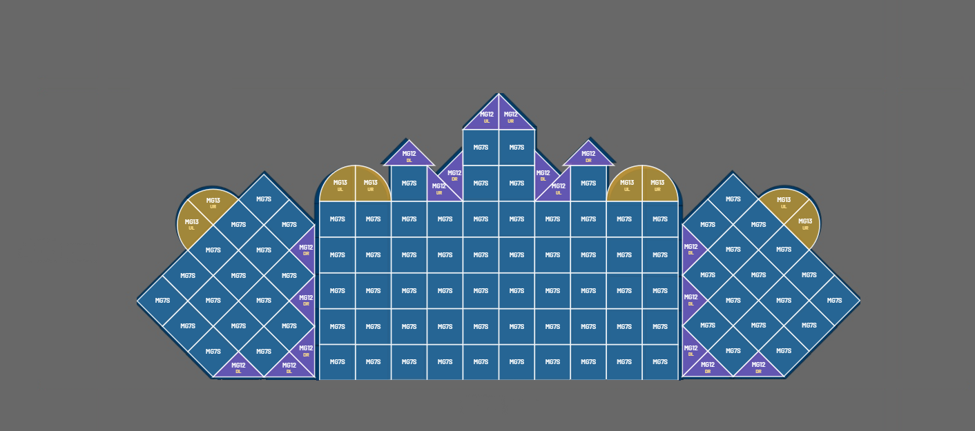 Palace, design view from LEDraw